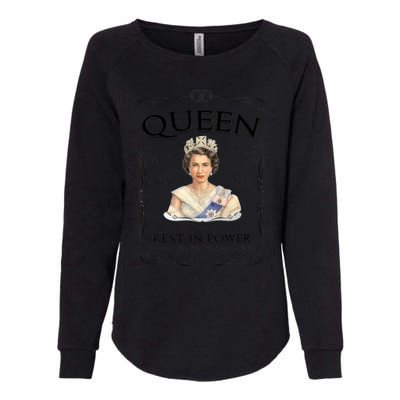 Queen Elizabeth Mug Elizabeth Mug Rip Elizabeth Mug Rip Queen Mug Her Majesty Th Womens California Wash Sweatshirt