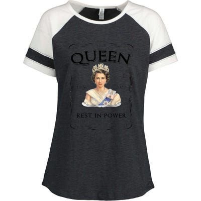 Queen Elizabeth Mug Elizabeth Mug Rip Elizabeth Mug Rip Queen Mug Her Majesty Th Enza Ladies Jersey Colorblock Tee