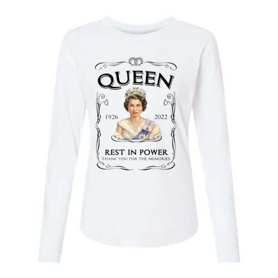 Queen Elizabeth Mug Elizabeth Mug Rip Elizabeth Mug Rip Queen Mug Her Majesty Th Womens Cotton Relaxed Long Sleeve T-Shirt