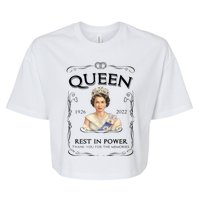 Queen Elizabeth Mug Elizabeth Mug Rip Elizabeth Mug Rip Queen Mug Her Majesty Th Bella+Canvas Jersey Crop Tee