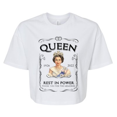 Queen Elizabeth Mug Elizabeth Mug Rip Elizabeth Mug Rip Queen Mug Her Majesty Th Bella+Canvas Jersey Crop Tee