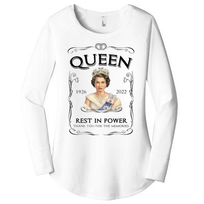 Queen Elizabeth Mug Elizabeth Mug Rip Elizabeth Mug Rip Queen Mug Her Majesty Th Women's Perfect Tri Tunic Long Sleeve Shirt