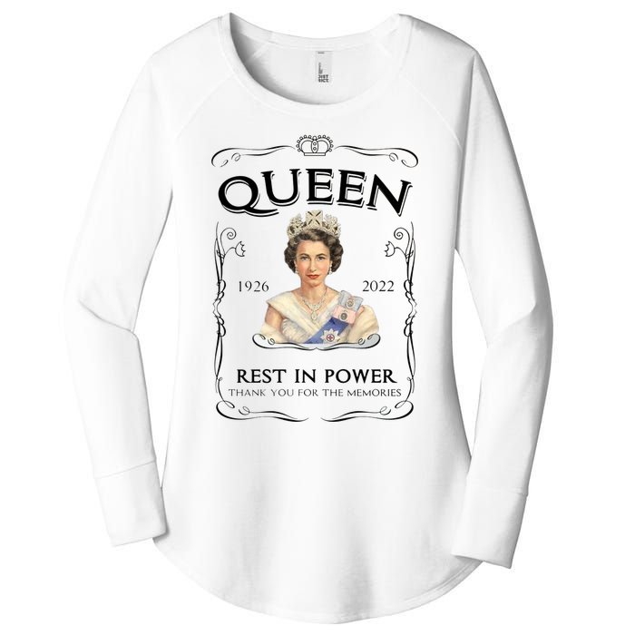 Queen Elizabeth Mug Elizabeth Mug Rip Elizabeth Mug Rip Queen Mug Her Majesty Th Women's Perfect Tri Tunic Long Sleeve Shirt