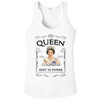 Queen Elizabeth Mug Elizabeth Mug Rip Elizabeth Mug Rip Queen Mug Her Majesty Th Ladies PosiCharge Competitor Racerback Tank