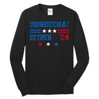 Queen Esther Mordechai 2024 Purim Tall Long Sleeve T-Shirt