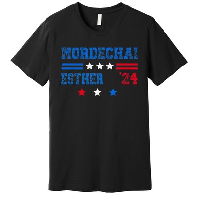 Queen Esther Mordechai 2024 Purim Premium T-Shirt