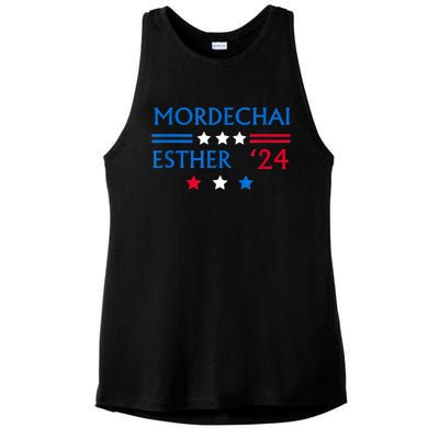 Queen Esther Mordechai 2024 Purim Costume For Such A Time As Ladies PosiCharge Tri-Blend Wicking Tank