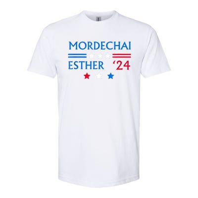 Queen Esther Mordechai 2024 Purim Costume For Such A Time As Softstyle CVC T-Shirt