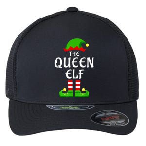 Queen Elf Pajama Matching Group Christmas Holiday Flexfit Unipanel Trucker Cap