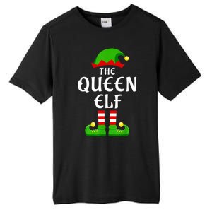 Queen Elf Pajama Matching Group Christmas Holiday Tall Fusion ChromaSoft Performance T-Shirt