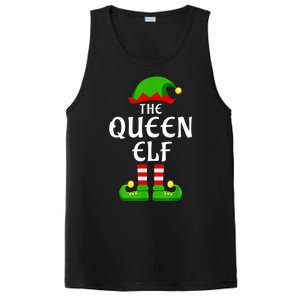 Queen Elf Pajama Matching Group Christmas Holiday PosiCharge Competitor Tank