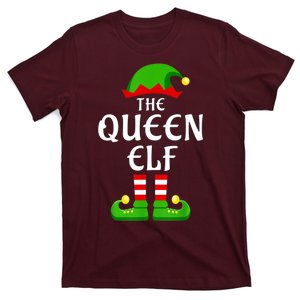 Queen Elf Pajama Matching Group Christmas Holiday T-Shirt