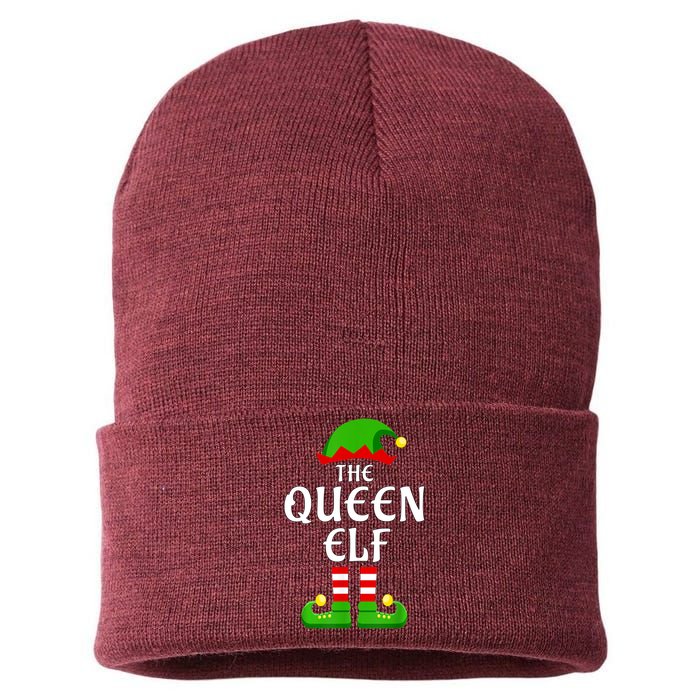 Queen Elf Pajama Matching Group Christmas Holiday Sustainable Knit Beanie