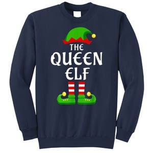 Queen Elf Pajama Matching Group Christmas Holiday Sweatshirt