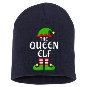 Queen Elf Pajama Matching Group Christmas Holiday Short Acrylic Beanie