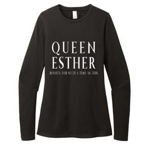 Queen Esther Purim Costume Royalty For Such A Time Womens CVC Long Sleeve Shirt