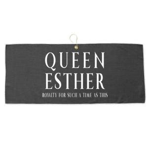 Queen Esther Purim Costume Royalty For Such A Time Large Microfiber Waffle Golf Towel