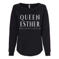 Queen Esther Purim Costume Royalty For Such A Time Womens California Wash Sweatshirt