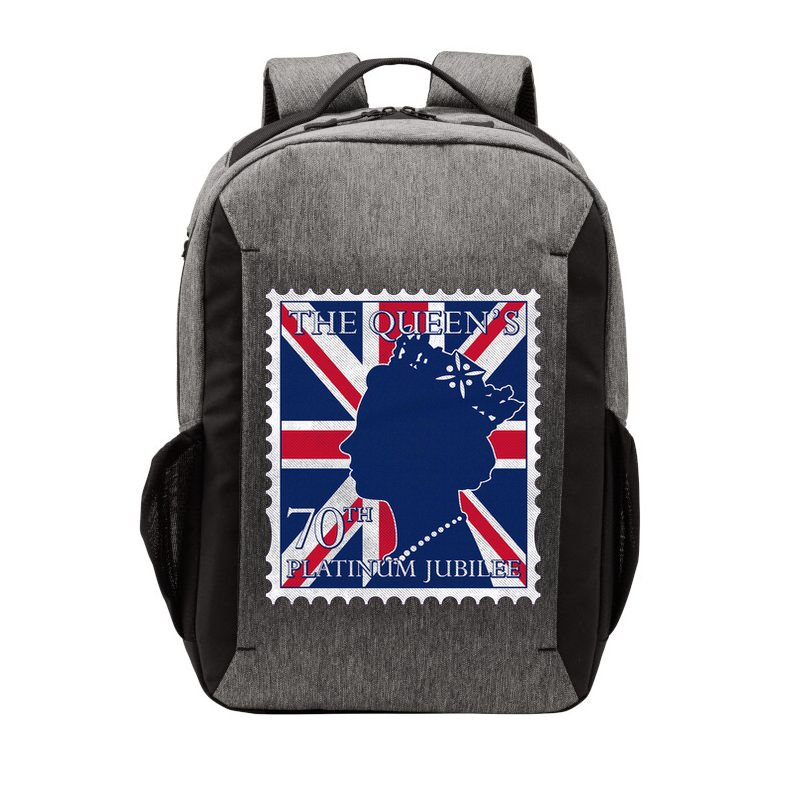 Queen Elizabeth Platinum Jubilee Celebration Queens 70th Anniversary Union Jack Vector Backpack