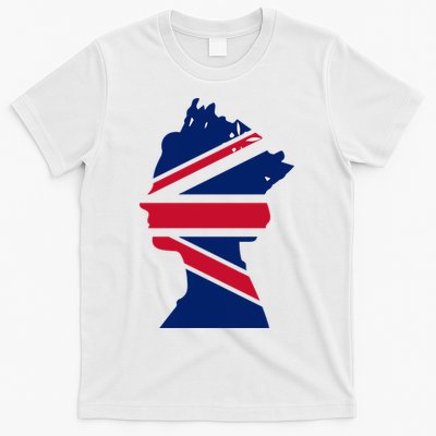 Queen Elizabeth Platinum Jubilee Celebration Queens 70th Anniversary Union Jack T-Shirt