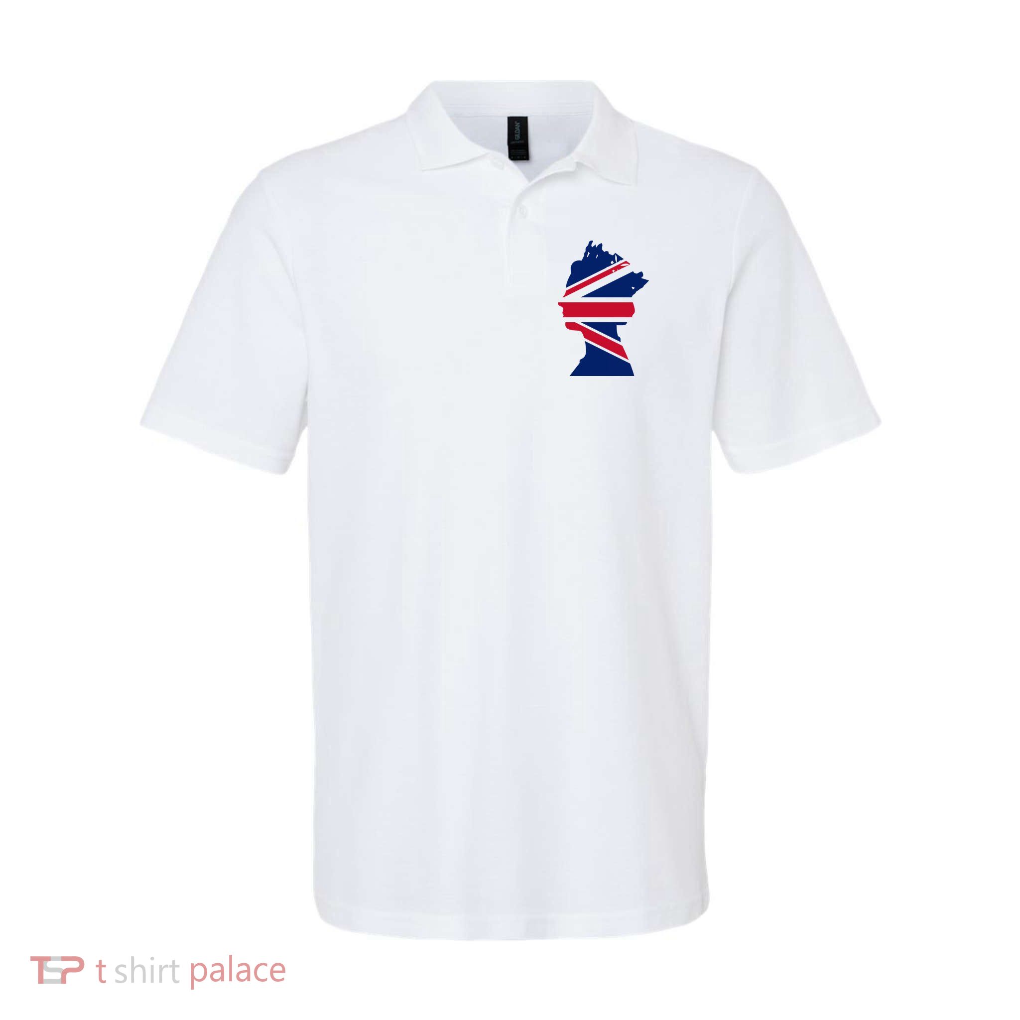 Queen Elizabeth Platinum Jubilee Celebration Queens 70th Anniversary Union Jack Polo