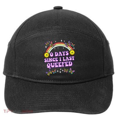 Queef Embarrassing 7-Panel Snapback Hat
