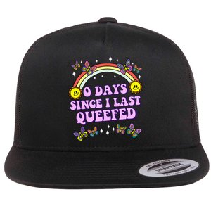 Queef Embarrassing Flat Bill Trucker Hat