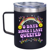 Queef Embarrassing 12oz Stainless Steel Coffee Mug