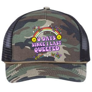 Queef Embarrassing Retro Rope Trucker Hat Cap