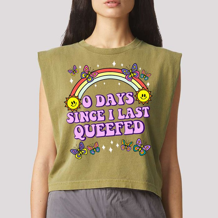Queef Embarrassing Garment-Dyed Women's Muscle Tee