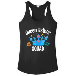 Queen Esther Squad Gift Funny Jewish Gift Purim Happy Costume Gift Ladies PosiCharge Competitor Racerback Tank