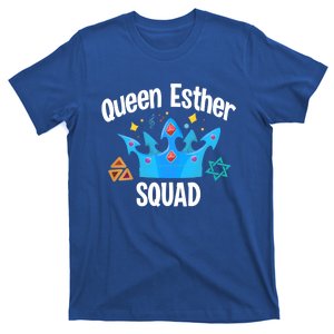 Queen Esther Squad Gift Funny Jewish Gift Purim Happy Costume Gift T-Shirt