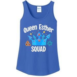 Queen Esther Squad Gift Funny Jewish Gift Purim Happy Costume Gift Ladies Essential Tank