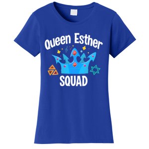 Queen Esther Squad Gift Funny Jewish Gift Purim Happy Costume Gift Women's T-Shirt