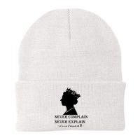 Queen Elizabeth Shirt Never Complain Never Explain Shirt Queen Shirt Roya Knit Cap Winter Beanie