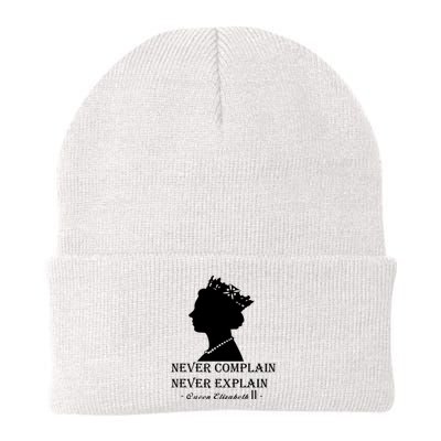 Queen Elizabeth Shirt Never Complain Never Explain Shirt Queen Shirt Roya Knit Cap Winter Beanie