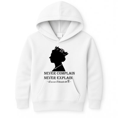 Queen Elizabeth Shirt Never Complain Never Explain Shirt Queen Shirt Roya Kids Hoodie