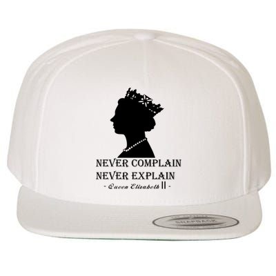 Queen Elizabeth Shirt Never Complain Never Explain Shirt Queen Shirt Roya Wool Snapback Cap