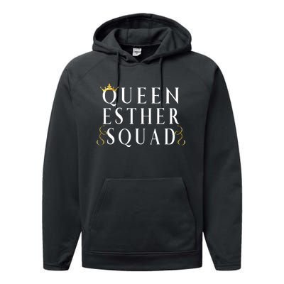 Queen Esther Squad Purim Jewish Festival Performance Fleece Hoodie