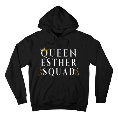 Queen Esther Squad Purim Jewish Festival Hoodie