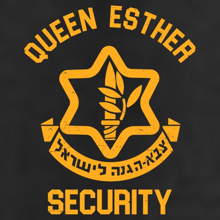Queen Esther Security Purim Purim Funny Trucker Hat
