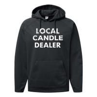 Quote For Candle Makers Candle Making Performance Fleece Hoodie