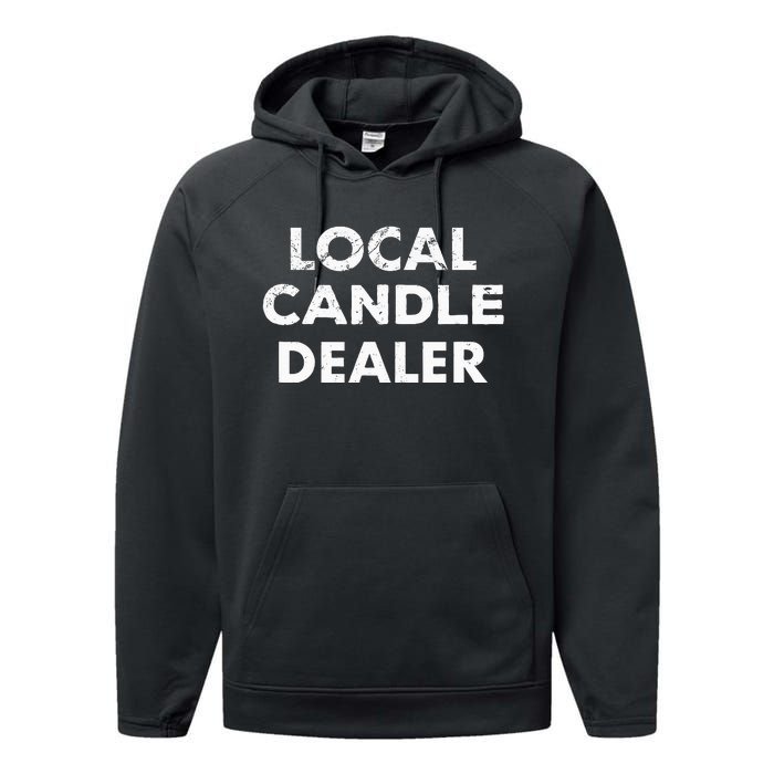 Quote For Candle Makers Candle Making Performance Fleece Hoodie