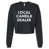 Quote For Candle Makers Candle Making Cropped Pullover Crew