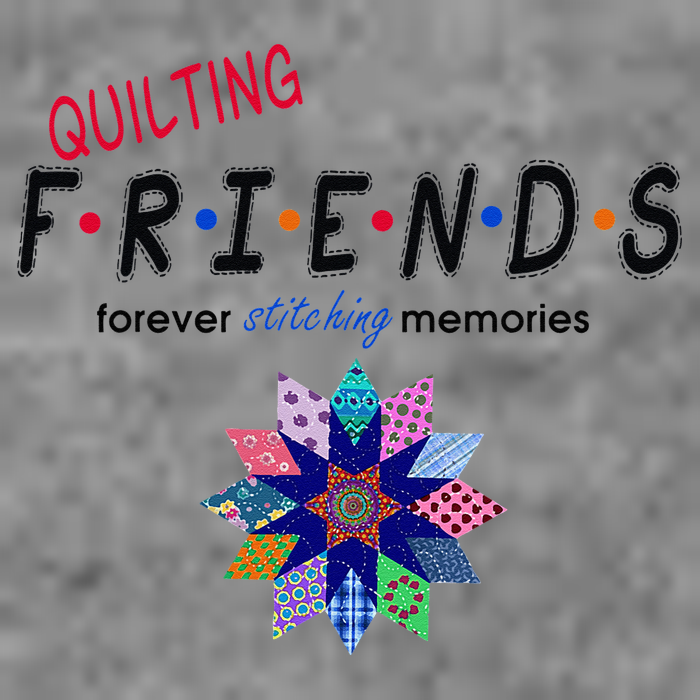 Quilting Friends Forever Stitching Memories Funny Quilting Tall Sweatshirt