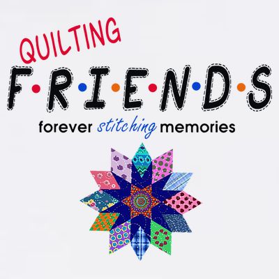 Quilting Friends Forever Stitching Memories Funny Quilting T-Shirt