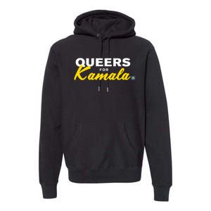 Queers For Kamala Limited Premium Hoodie