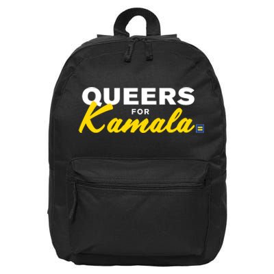 Queers For Kamala Limited 16 in Basic Backpack