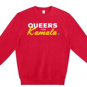 Queers For Kamala Limited Premium Crewneck Sweatshirt