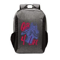Quarterback For Life Football Player Vector Backpack